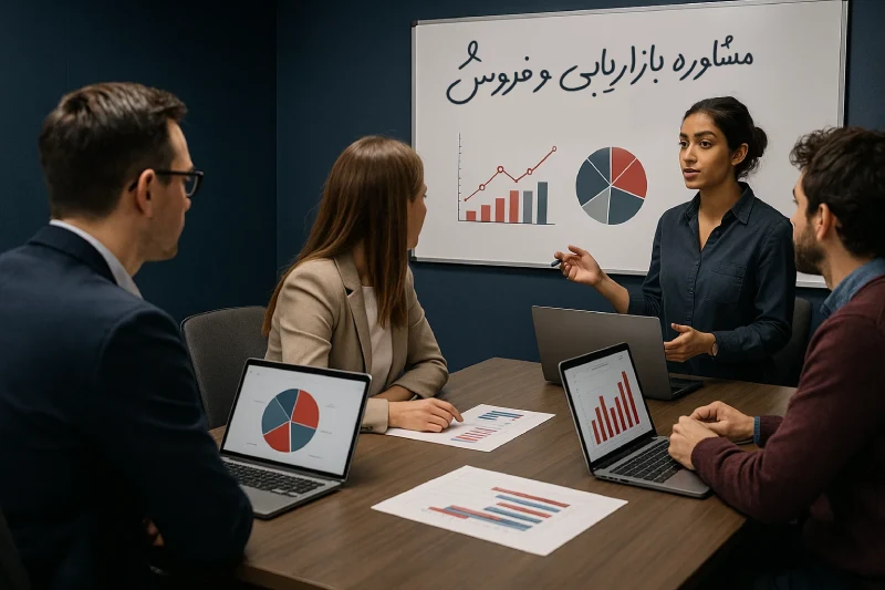 مشاوره و بازاریابی و فروش