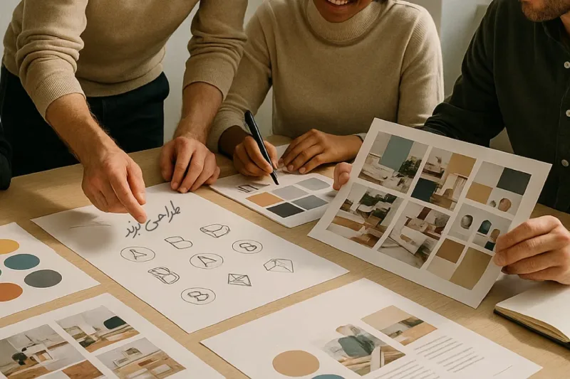 طراحی کردن برند