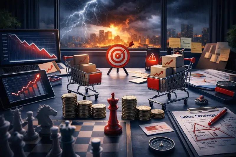 استراتژی فروش در شرایط بحرانی