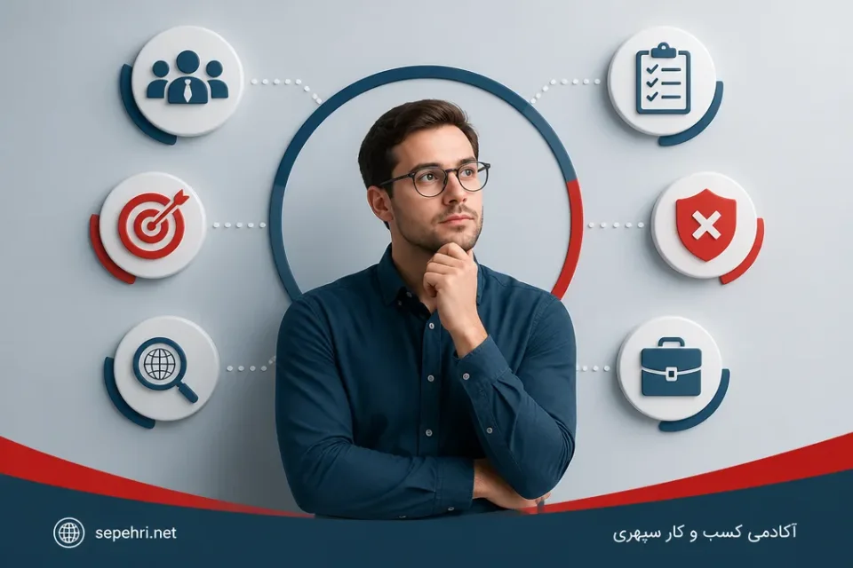رفتار اطلاعاتی و مسیر تصمیمگیری — اجزای پروفایل کاربردی مخاطب هدف برای تصمیمگیری بازاریابی